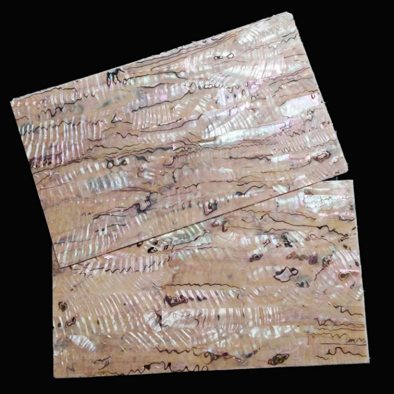 Mexican Abalone Shell inlay sheet veneer 240 x 140 x 0.15 mm