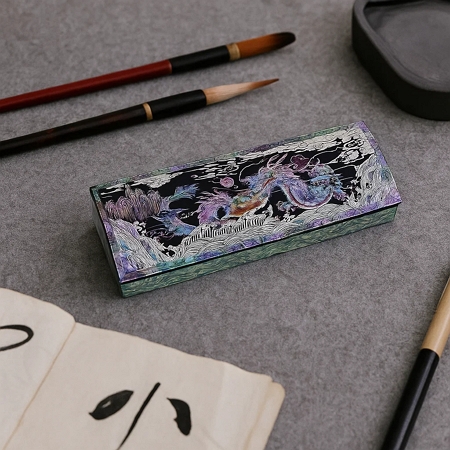 Dragon in Korean Shell Inlay Art – Symbols of Power & Prosperity